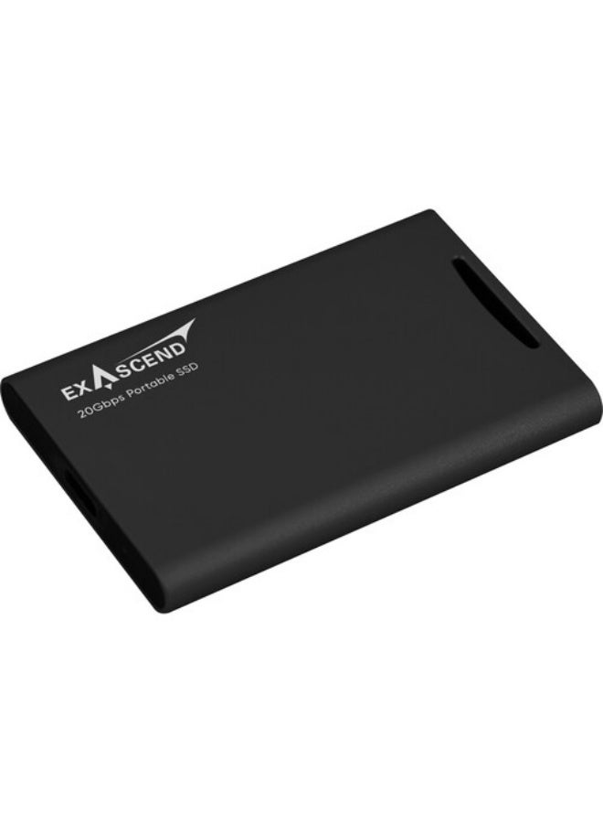 Exascend 4TB Element USB 3.2 Gen 2x2 Portable SSD (Black) - Image 1